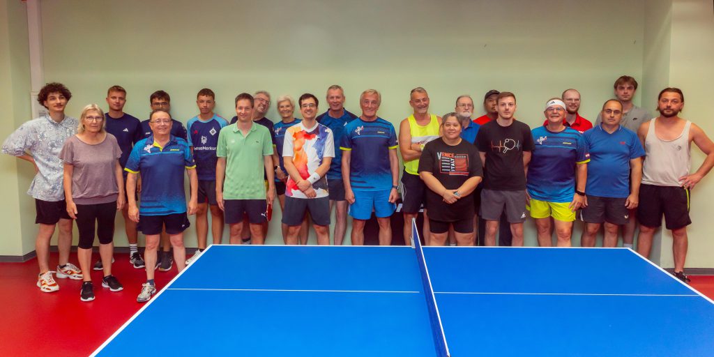 Hobbyturnier und Championsturnier: Tischtennis-Wochenende beim Post SV Wien