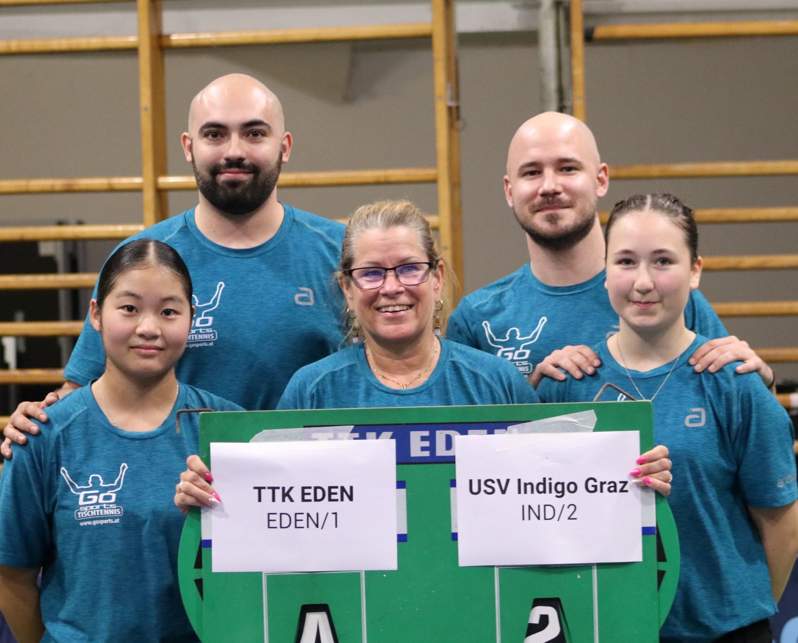 Premierenwochenende: TTK Eden startet in die 2. Damen-Bundesliga
