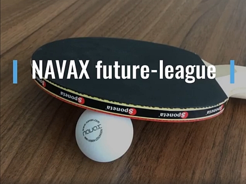 Tischtennis im Büro - mit NAVAX